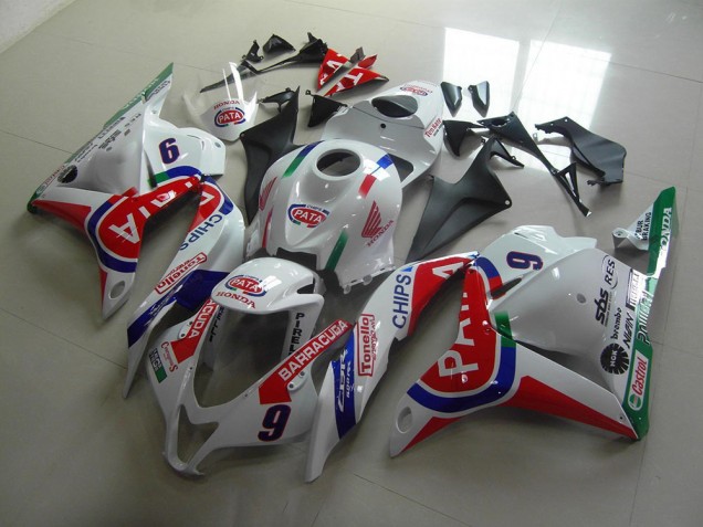 Rosso Bianco Pata Carene CBR 600 RR 2009-2012 Rosso Bianco Pata Carene CBR 600 RR 2009-2012