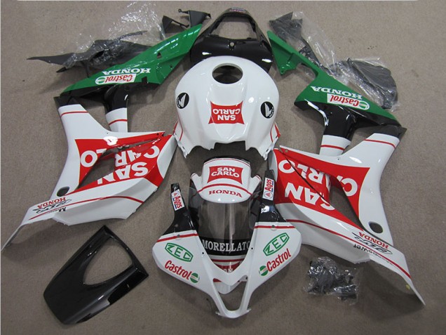 Rosso Bianco San Carlo Carene CBR 600 RR 2007-2008 Rosso Bianco San Carlo Carene CBR 600 RR 2007-2008