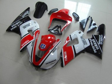 Rosso Bianco Yamalube Corsa Carene R1 2000-2001