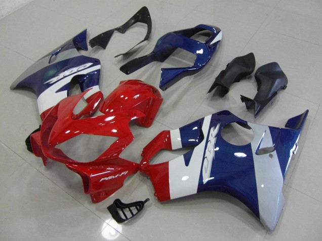 Rosso Blu Argento Carene CBR 600 F4i 2001-2003 Rosso Blu Argento Carene CBR 600 F4i 2001-2003