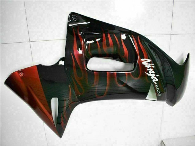 Rosso Fiamma Carene EX650 2006-2008 Rosso Fiamma Carene EX650 2006-2008