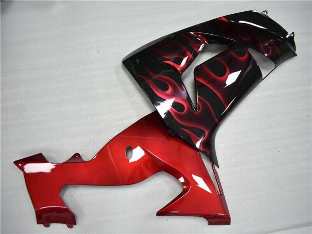 Rosso Fiamma Carene ZX10R 2006-2007 Rosso Fiamma Carene ZX10R 2006-2007