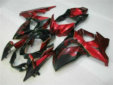 Rosso Fiamma Nero Carene GSXR 1000 K9 2009-2016