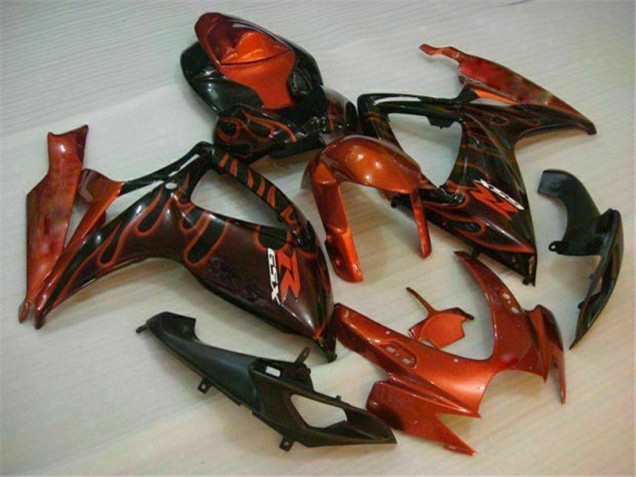 Rosso Kit Carena & Plastica GSXR 600 / 750 K6 2006-2007 Rosso Kit Carena & Plastica GSXR 600 / 750 K6 2006-2007