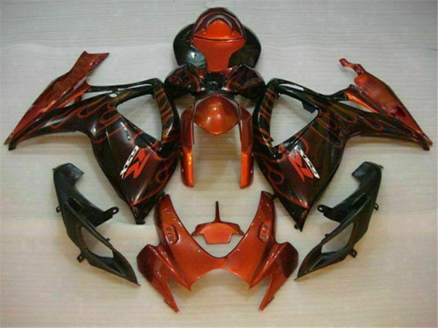 Rosso Kit Carena & Plastica GSXR 600 / 750 K6 2006-2007 Rosso Kit Carena & Plastica GSXR 600 / 750 K6 2006-2007