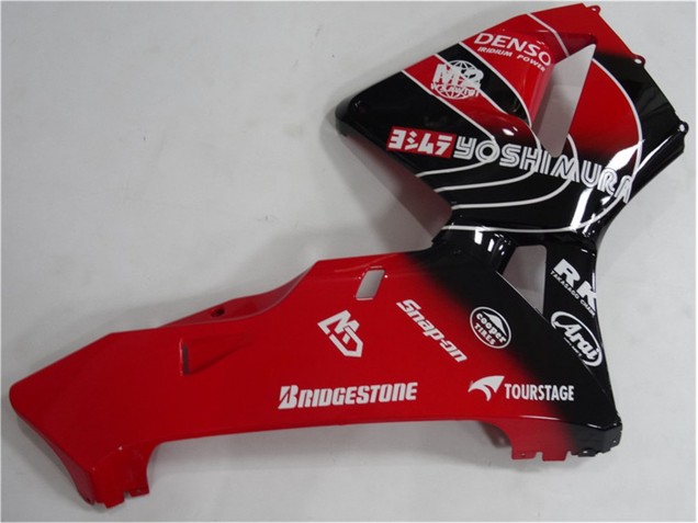 Rosso Nero ABS Kit Carenatura CBR 600 RR 2005-2006 Rosso Nero ABS Kit Carenatura CBR 600 RR 2005-2006