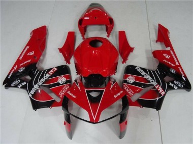 Rosso Nero ABS Kit Carenatura CBR 600 RR 2005-2006