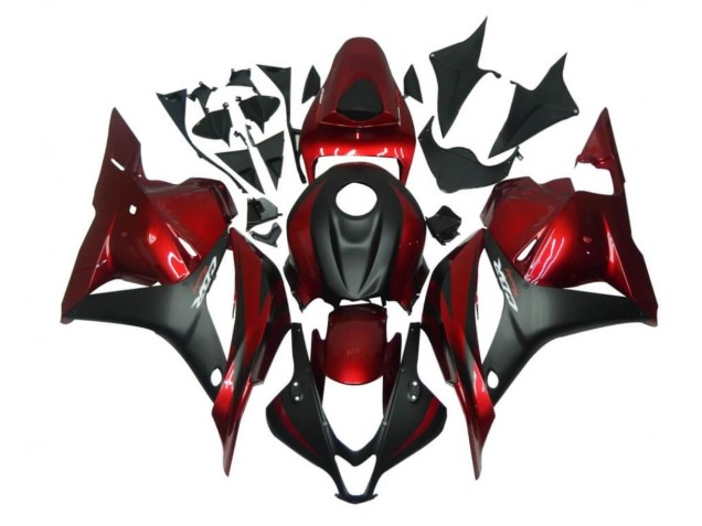 Rosso Nero ABS Kit Carenatura CBR 600 RR 2009-2012 Rosso Nero ABS Kit Carenatura CBR 600 RR 2009-2012