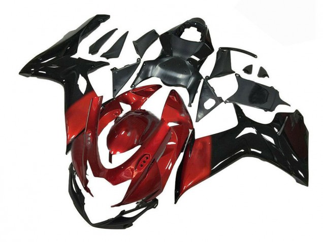 Rosso Nero ABS Kit Carenatura GSXR 600 / 750 K11 2011-2024 Rosso Nero ABS Kit Carenatura GSXR 600 / 750 K11 2011-2024
