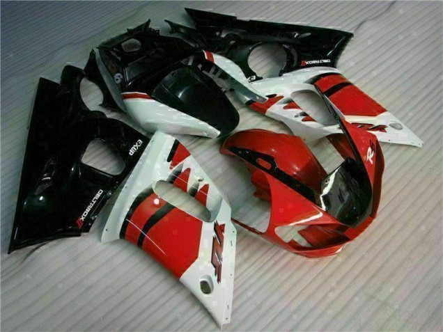 Rosso Nero ABS Kit Carenatura R6 1998-2002 Rosso Nero ABS Kit Carenatura R6 1998-2002