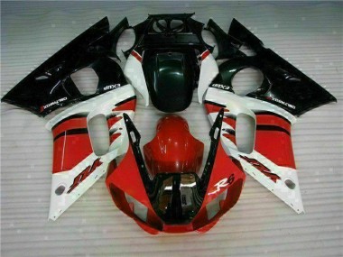 Rosso Nero ABS Kit Carenatura R6 1998-2002