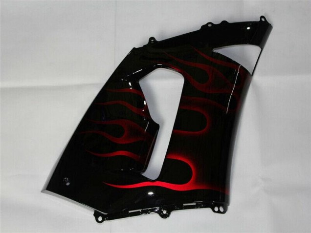 Rosso Nero ABS Kits Carena ZX6R 2005-2006