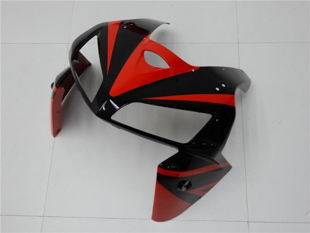 Rosso Nero ABS Plastica CBR 600 RR 2005-2006 Rosso Nero ABS Plastica CBR 600 RR 2005-2006