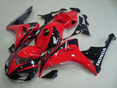 Rosso Nero ABS Plastica & Carena CBR 1000 RR 2006-2007