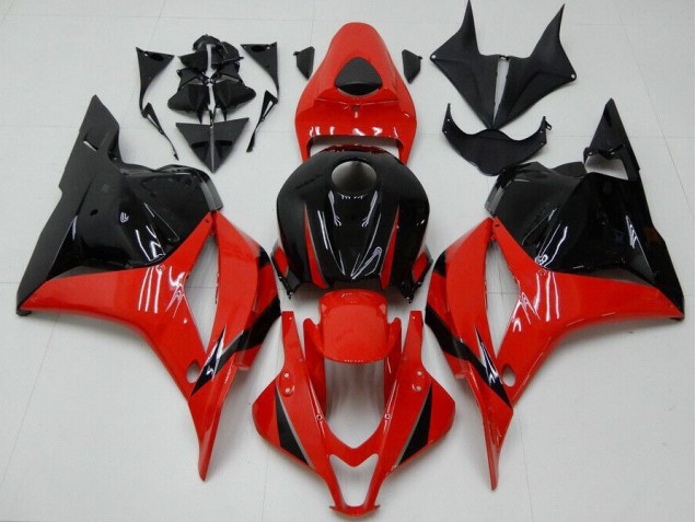 Rosso Nero ABS Plastica & Carena CBR 600 RR 2009-2012 Rosso Nero ABS Plastica & Carena CBR 600 RR 2009-2012