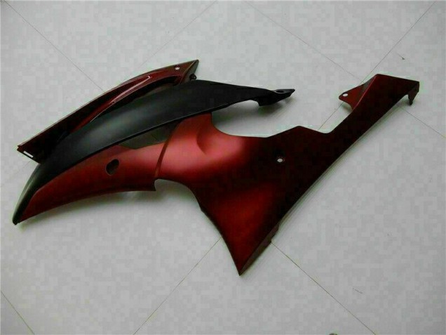 Rosso Nero ABS Plastica & Carene R6 2008-2016 Rosso Nero ABS Plastica & Carene R6 2008-2016