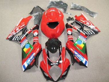 Rosso Nero Carene GSXR 1000 K7 2007-2008