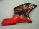 Rosso Nero Carene GSXR 600 / 750 K1 K2 K3 2001-2003 Rosso Nero Carene GSXR 600 / 750 K1 K2 K3 2001-2003