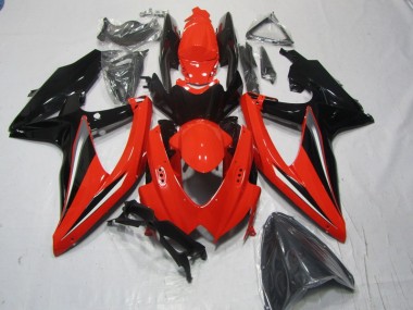 Rosso Nero Carene GSXR 600 K8 2008-2010