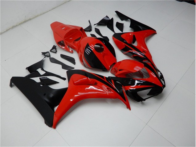 Rosso Nero Carene & Plastica CBR 1000 RR 2006-2007 Rosso Nero Carene & Plastica CBR 1000 RR 2006-2007