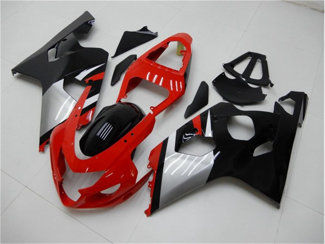 Rosso Nero Carene & Plastica GSXR 600 / 750 K4 2004-2005 Rosso Nero Carene & Plastica GSXR 600 / 750 K4 2004-2005