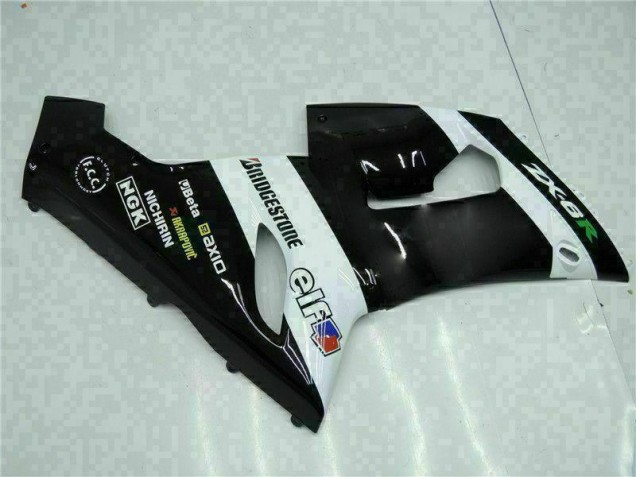 Rosso Nero Carene & Plastica ZX6R 2005-2006 Rosso Nero Carene & Plastica ZX6R 2005-2006
