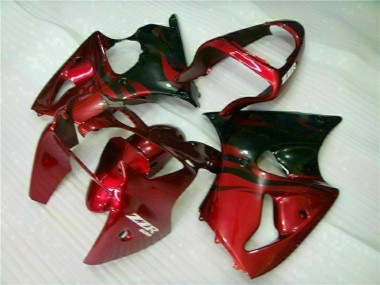 Rosso Nero Carene ZX6R 2000-2002
