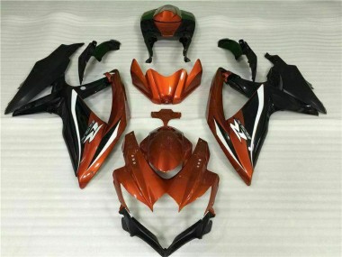 Rosso Nero Carrozzeria & Plastica GSXR 600 / 750 K8 2008-2010