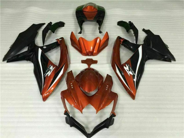 Rosso Nero Carrozzeria & Plastica GSXR 600 / 750 K8 2008-2010 Rosso Nero Carrozzeria & Plastica GSXR 600 / 750 K8 2008-2010