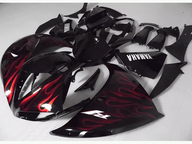 Rosso Nero Fiamma Carene R1 2009-2011 Rosso Nero Fiamma Carene R1 2009-2011