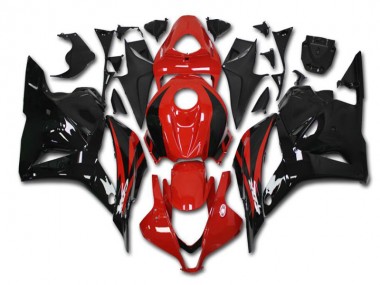 Rosso Nero Kit Carenatura Completo ABS CBR 600 RR 2009-2012