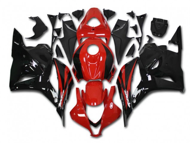 Rosso Nero Kit Carenatura Completo ABS CBR 600 RR 2009-2012 Rosso Nero Kit Carenatura Completo ABS CBR 600 RR 2009-2012