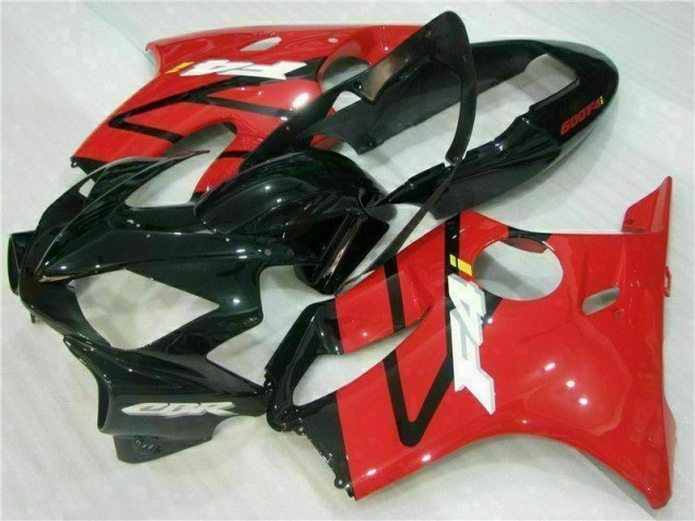 Rosso Nero Kit Carenatura Iniezione CBR 600 F4i 2004-2007 Rosso Nero Kit Carenatura Iniezione CBR 600 F4i 2004-2007