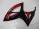 Rosso Nero Kit Carenatura Iniezione GSXR 600 / 750 K6 2006-2007 Rosso Nero Kit Carenatura Iniezione GSXR 600 / 750 K6 2006-2007