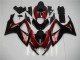 Rosso Nero Kit Carenatura Iniezione GSXR 600 / 750 K6 2006-2007 Rosso Nero Kit Carenatura Iniezione GSXR 600 / 750 K6 2006-2007