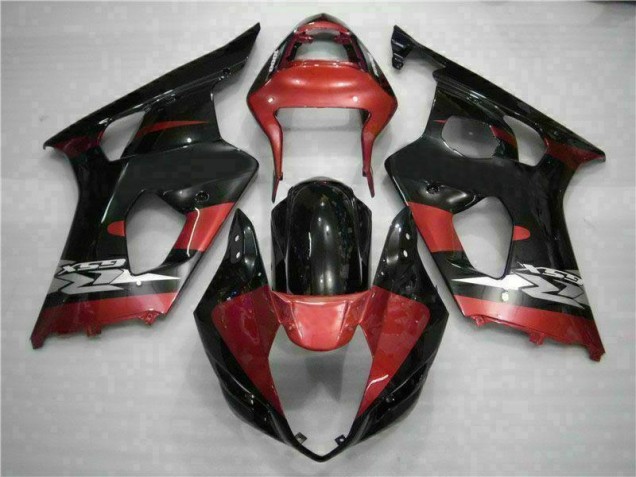Rosso Nero Kit Carene GSXR 1000 K3 2003-2004 Rosso Nero Kit Carene GSXR 1000 K3 2003-2004
