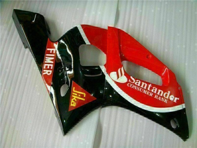 Rosso Nero Kit Completo Carenatura ABS R6 1998-2002 Rosso Nero Kit Completo Carenatura ABS R6 1998-2002
