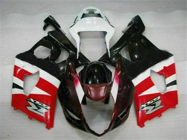 Rosso Nero Kits Carenatura Completo ABS GSXR 1000 K3 2003-2004 Rosso Nero Kits Carenatura Completo ABS GSXR 1000 K3 2003-2004