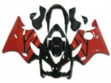 Rosso Nero Kits Carene Completa CBR 600 F4i 2004-2007