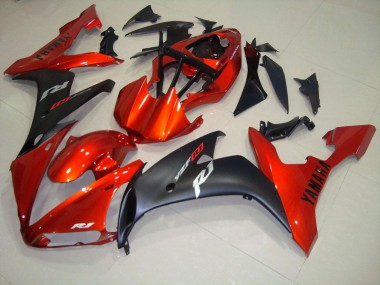 Rosso Nero Opaco Carene R1 2004-2006