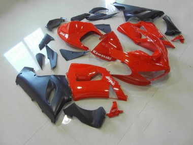 Rosso & Nero Opaco Carene ZX6R 2005-2006