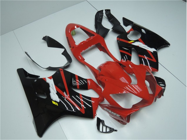 Rosso Nero Plastica CBR 600 F4i 2001-2003 Rosso Nero Plastica CBR 600 F4i 2001-2003