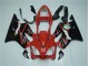 Rosso Nero Plastica CBR 600 F4i 2001-2003 Rosso Nero Plastica CBR 600 F4i 2001-2003