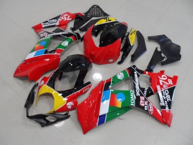 Rosso & Verde Carene GSXR 1000 K7 2007-2008