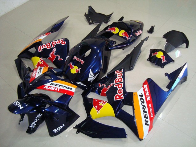 Scuro Blu Red Bull Repsol Carene CBR 600 RR 2005-2006 Scuro Blu Red Bull Repsol Carene CBR 600 RR 2005-2006
