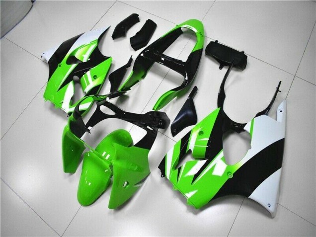 Verde Bianco Nero Carene ZX6R 2000-2002 Verde Bianco Nero Carene ZX6R 2000-2002