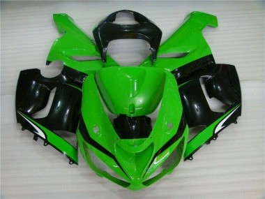 Verde Bianco Nero Carene ZX6R 2005-2006
