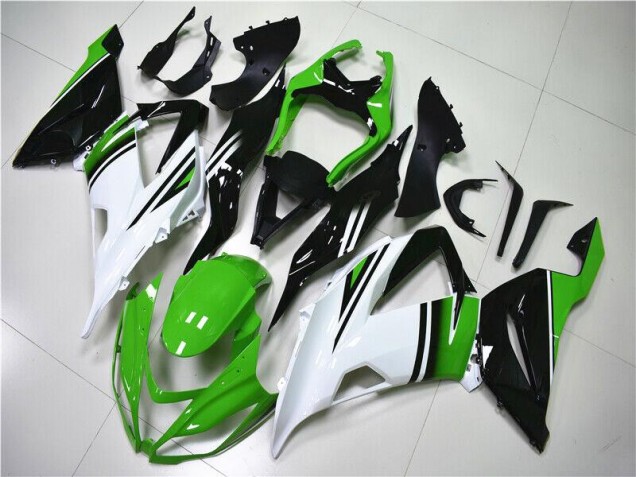 Verde Bianco Nero Carene ZX6R 2013-2018 Verde Bianco Nero Carene ZX6R 2013-2018