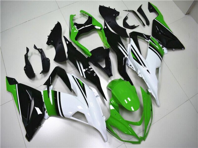 Verde Bianco Nero Carene ZX6R 2013-2018 Verde Bianco Nero Carene ZX6R 2013-2018