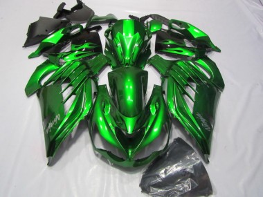 Verde Bianco Ninja Decal Carene ZX14R ZZR 1400 2012-2021